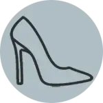 آیکون مربوط به دسته بندی کفش پاشنه دار زنانه در صفحه اصلی سایت