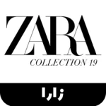 آیکون دسته بندی زارا در قسمت اسلایدر صفحه اصلی