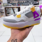 کفش اسپرت زنانه جردن رنگ سفید بنفش